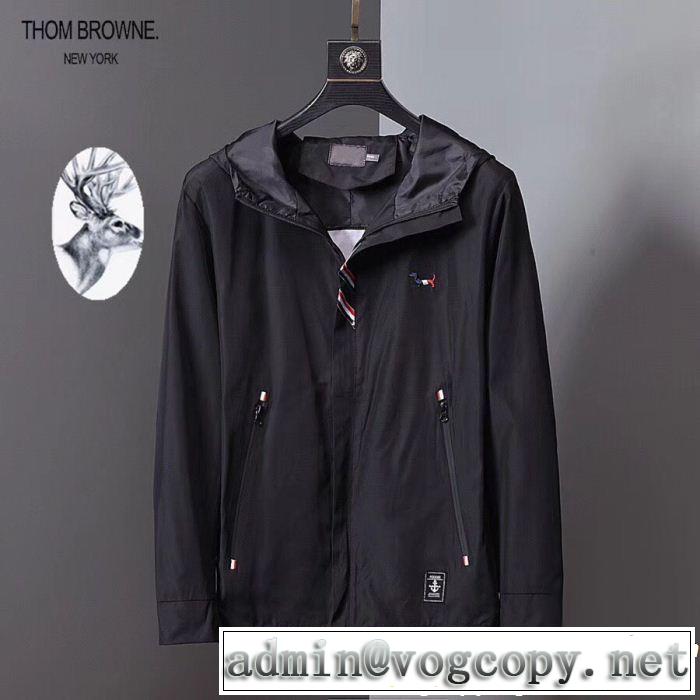  秋冬セールトムブラウン 軽量ジャケットTHOM BROWNE 2色可選2018最安値！