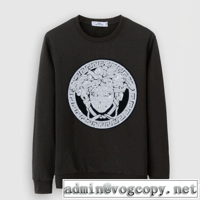  人気急上昇中 多色可選 ヴェルサーチVERSACE ジップパーカー 美品*入手困難
