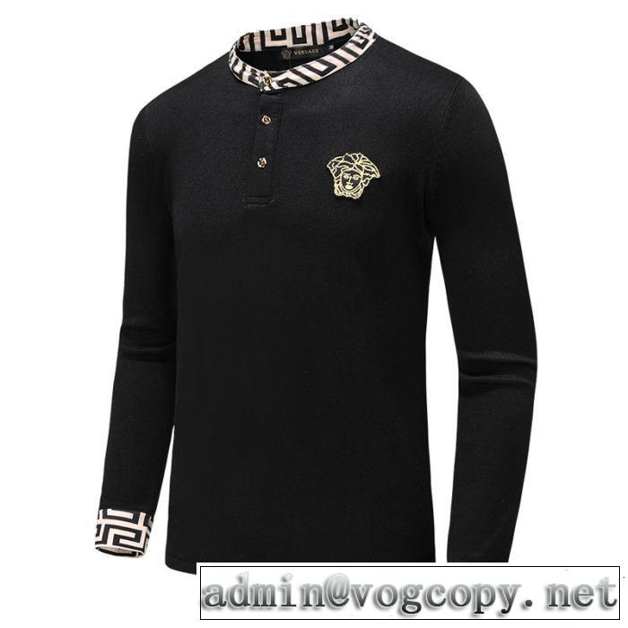 2018年秋冬入荷 VERSACE 在庫を確保 秋冬セール プルオーバーヴェルサーチ