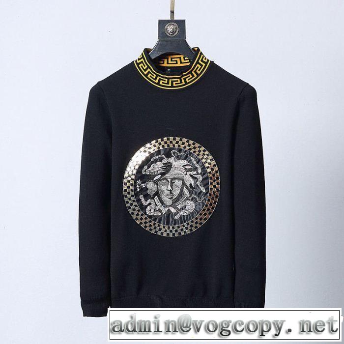 2018年秋冬シーズン 話題の新作到着！ 今年人気定番 VERSACE ヴェルサーチ プルオーバー