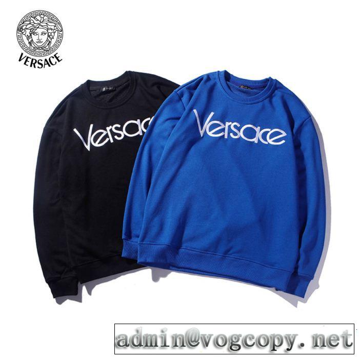 VERSACE ヴェルサーチ 秋の定番 2色可選 2018秋冬の定番新品到来! 上品でファッション