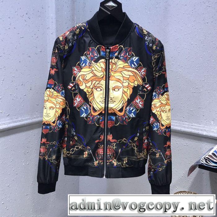 ブルゾン 人目を引く存在感 2018新作コレクション VERSACE ヴェルサーチ 話題人気商品
