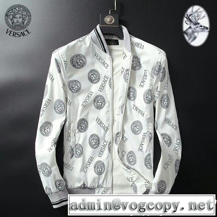 ヴェルサーチ VERSACE ブルゾン 2色可選 2018年限定発売新品 毎週更新ブランド新作