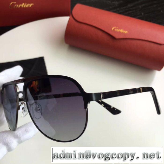 暖かな着心地 サングラス 2018年春夏入荷 4色可選 カルティエ CARTIER