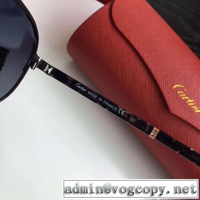 暖かな着心地 サングラス 2018年春夏入荷 4色可選 カルティエ CARTIER