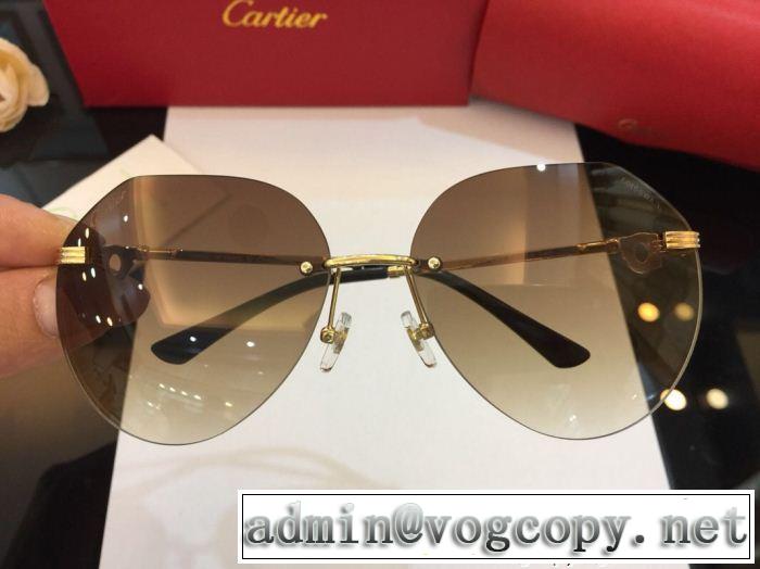 多色可選 カルティエ CARTIER サングラス 2018年春夏入荷  目前の注目ブランド