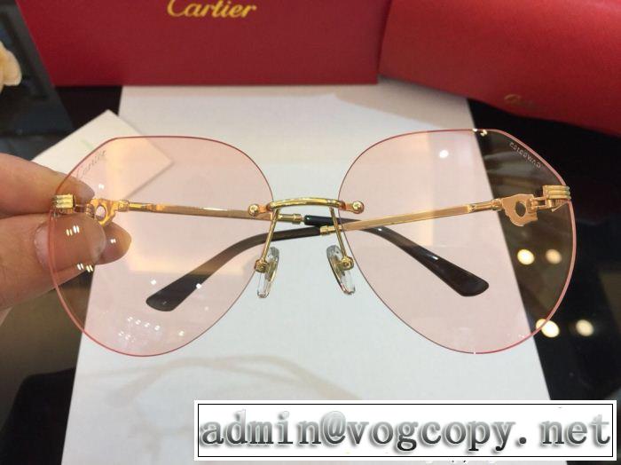 多色可選 カルティエ CARTIER サングラス 2018年春夏入荷  目前の注目ブランド