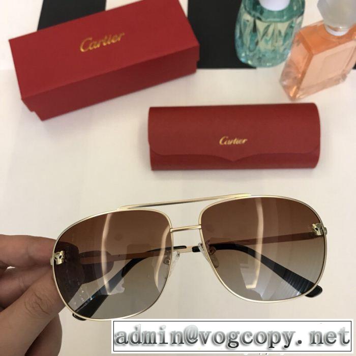 カルティエ CARTIER 大人カジュアル サングラス 2018年春夏入荷 多色可選 カルティエ CARTIER洗練された