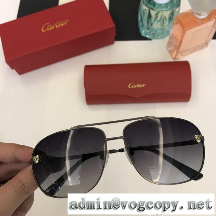 カルティエ CARTIER 大人カジュアル サングラス 2018年春夏入荷 多色可選 カルティエ CARTIER洗練された