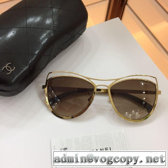 春夏大活躍 CH CH  サングラス 2018新品入荷 4色可選