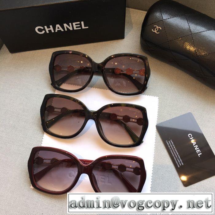 半額以下セール  2018新品入荷 3色可選 CH CH サングラス