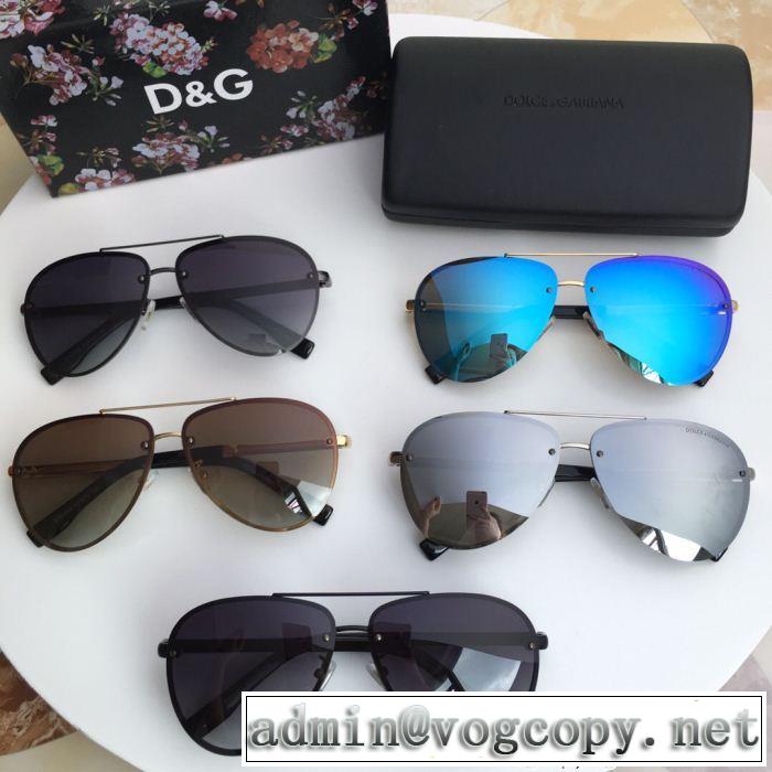  2018新品入荷  人気急上昇中 ドルチェ＆ガッバーナ Dolce&Gabbana 5色可選 サングラス