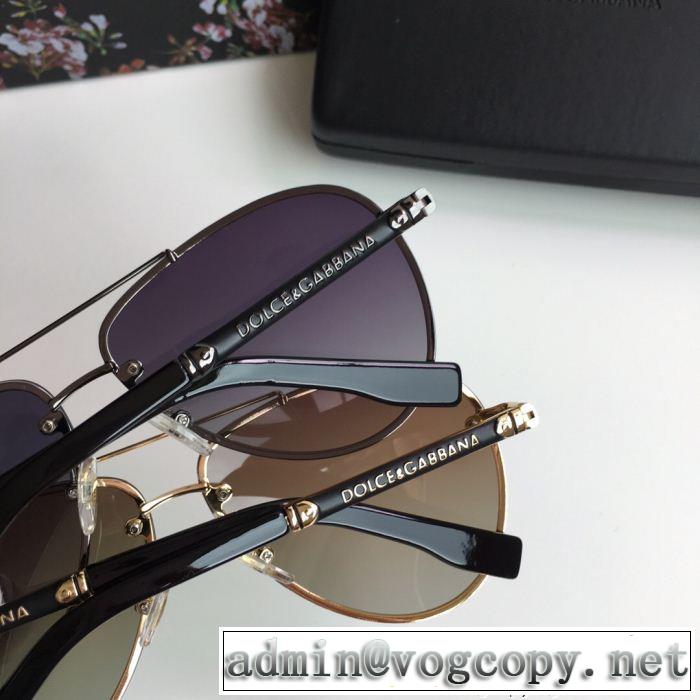 2018新品入荷  人気急上昇中 ドルチェ＆ガッバーナ Dolce&Gabbana 5色可選 サングラス