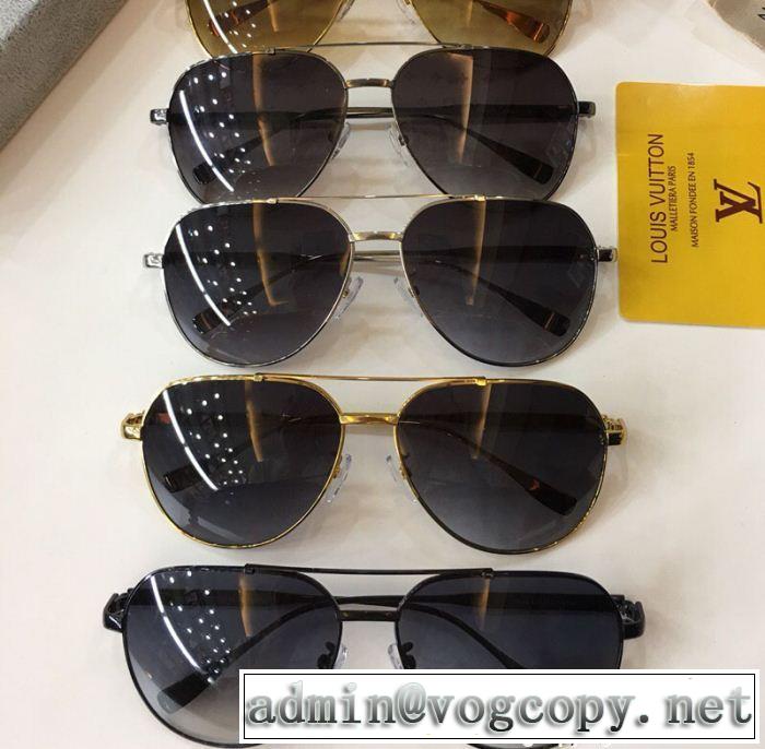 ファッション度アップ  サングラス 2018新品入荷  4色可選 ルイ ヴィトン LOUIS VUITTON 高評価人気品