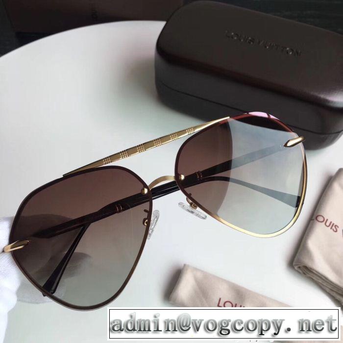 高感度アイテム  サングラス 2018新品入荷 4色可選 ルイ ヴィトン LOUIS VUITTON