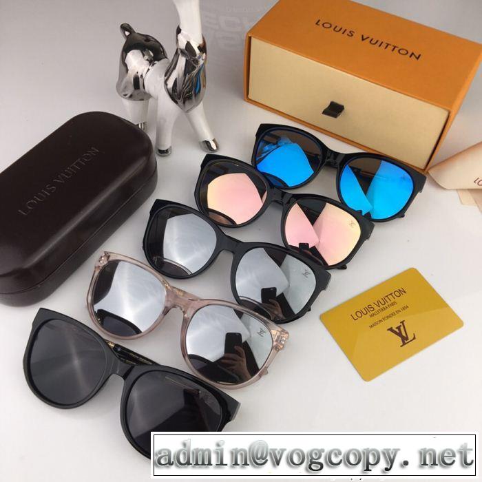  2018新品入荷 美品*入手困難 サングラス  5色可選 ルイ ヴィトン LOUIS VUITTON  軽量で薄手の
