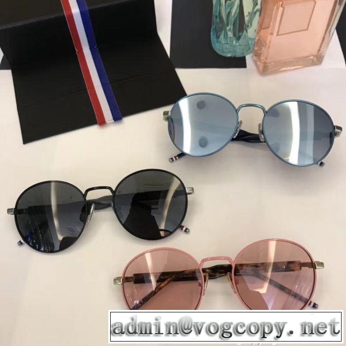 2018新品入荷  絶妙な新商品 トムブラウン THOM BROWNE3色可選 サングラス