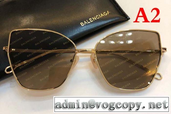 【2019年】夏のファッション  サングラス  おすすめ大人かわいい着こなし  多色可選  バレンシアガ BALENCIAGA