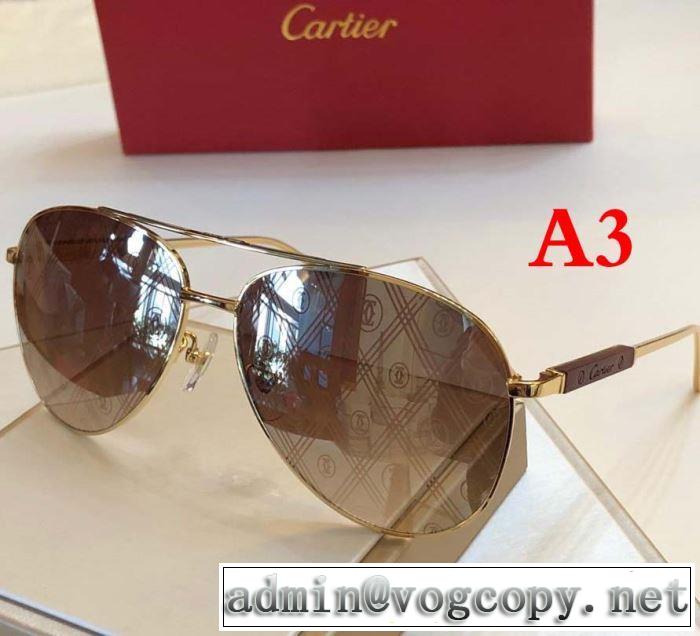やっぱり欲しい即発送  カルティエ CARTIER  2019SSのトレンド商品  サングラス  多色可選