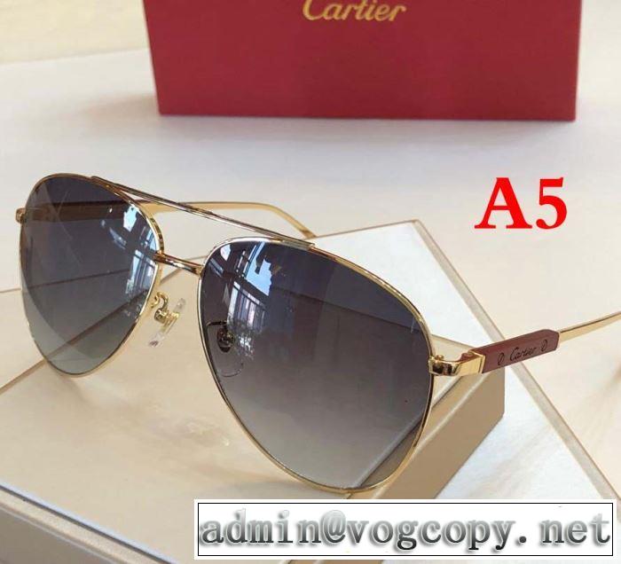 やっぱり欲しい即発送  カルティエ CARTIER  2019SSのトレンド商品  サングラス  多色可選