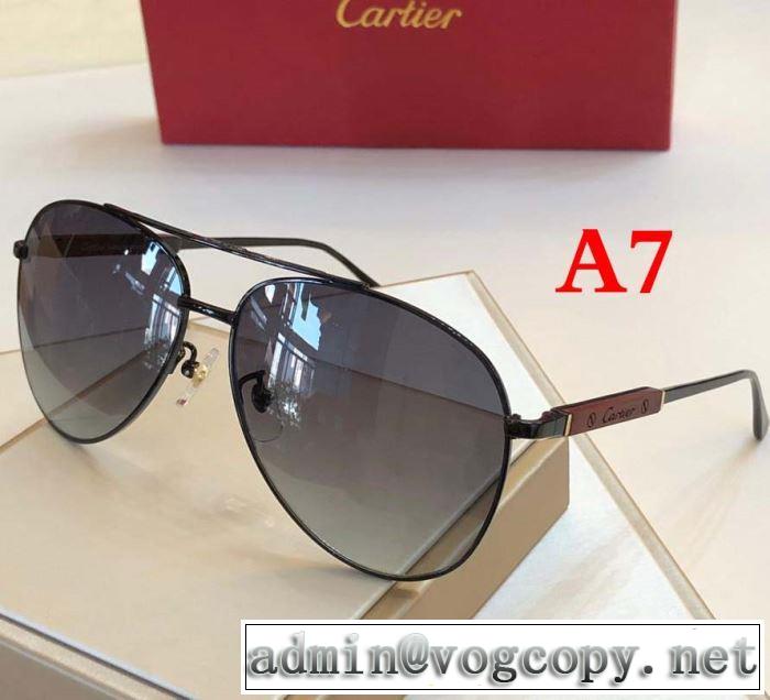 やっぱり欲しい即発送  カルティエ CARTIER  2019SSのトレンド商品  サングラス  多色可選