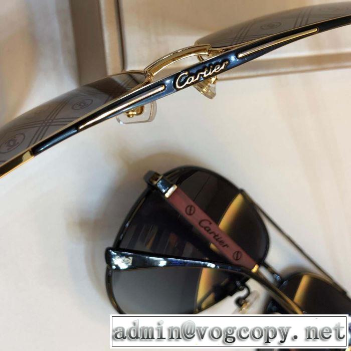 やっぱり欲しい即発送  カルティエ CARTIER  2019SSのトレンド商品  サングラス  多色可選