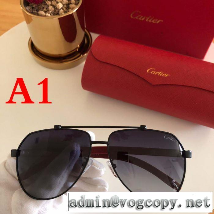 美し過ぎる  カルティエ CARTIER  2019新作限定  売切必至  サングラス  4色可選