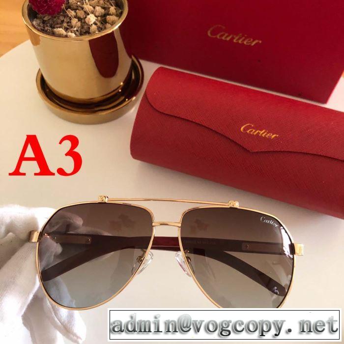 美し過ぎる  カルティエ CARTIER  2019新作限定  売切必至  サングラス  4色可選