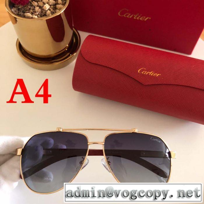 美し過ぎる  カルティエ CARTIER  2019新作限定  売切必至  サングラス  4色可選