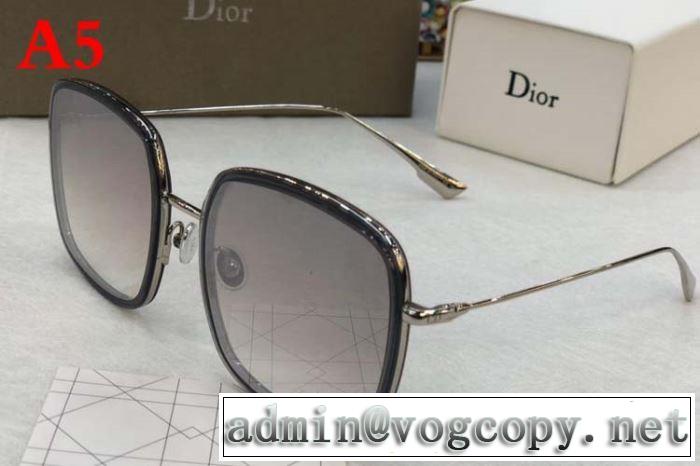 カジュアルを一歩大人に  サングラス  ディオール DIOR  【2019年】夏のファッション  多色可選
