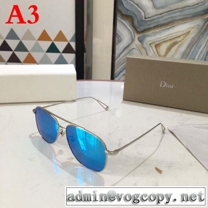 きれいめ派に上質  ディオール DIOR  さわやか夏スタイル新品  サングラス  2019春夏の大注目トレンド  3色可選
