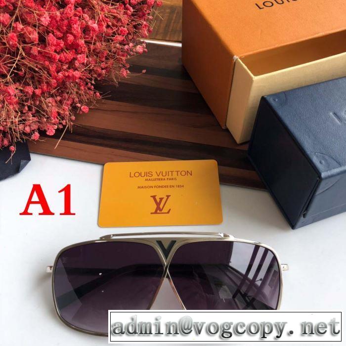 サングラス  シンプルながら切れ味のいい  ルイ ヴィトン LOUIS VUITTON  4色可選  2019春夏人気トレンドアイテム