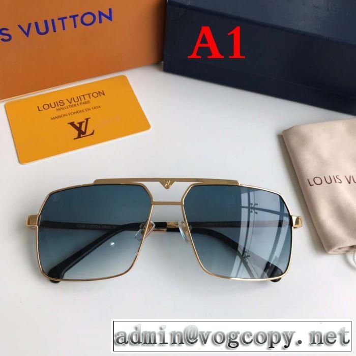 多色可選  トレンド感があって涼しげ  ルイ ヴィトン LOUIS VUITTON  サングラス  2019年最新ファッション
