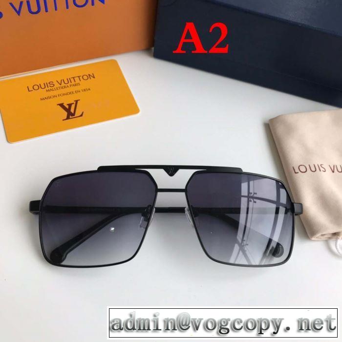 多色可選  トレンド感があって涼しげ  ルイ ヴィトン LOUIS VUITTON  サングラス  2019年最新ファッション