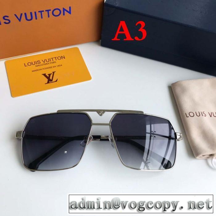 多色可選  トレンド感があって涼しげ  ルイ ヴィトン LOUIS VUITTON  サングラス  2019年最新ファッション