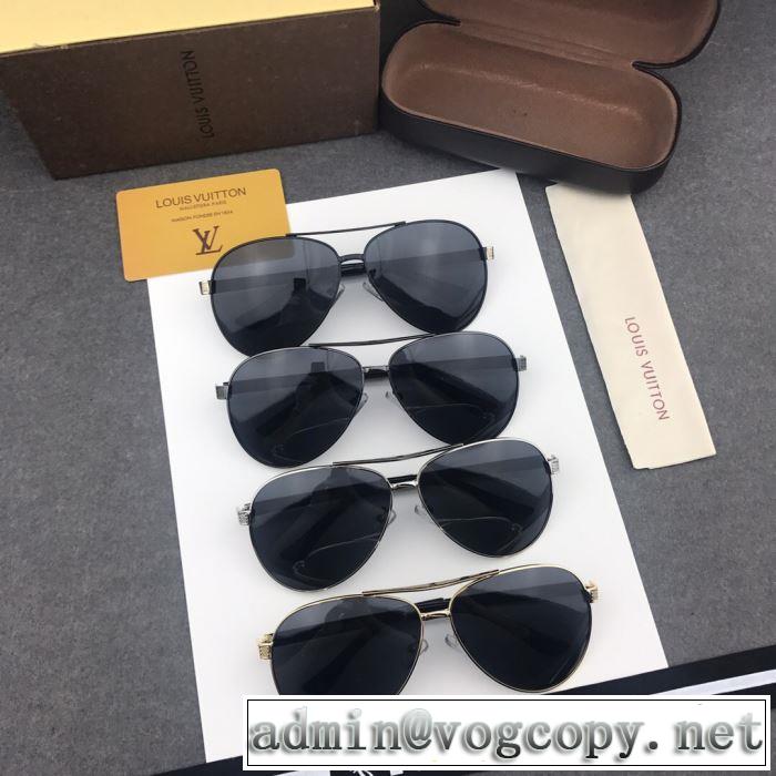 ぜひ今年のトレンドをチェック  ルイ ヴィトン LOUIS VUITTON  サングラス  2019年春夏流行ファッション  4色可選