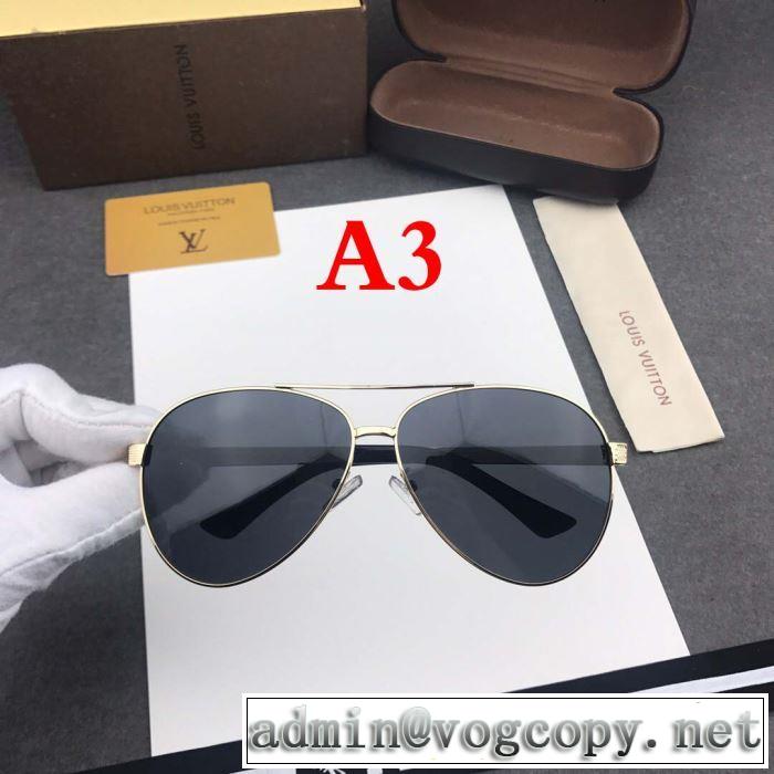 ぜひ今年のトレンドをチェック  ルイ ヴィトン LOUIS VUITTON  サングラス  2019年春夏流行ファッション  4色可選
