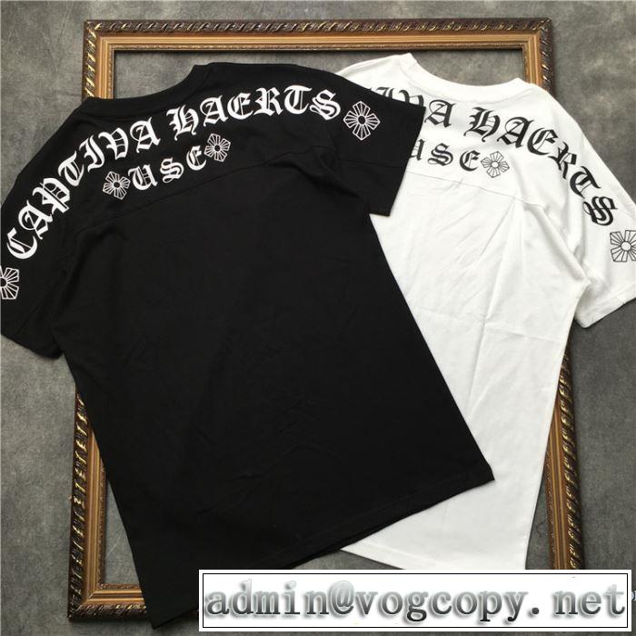 2色可選 男女兼用 2019春夏の大注目トレンド 春夏のトレンドアイテム クロムハーツ CHROME HEARTS 半袖Tシャツ