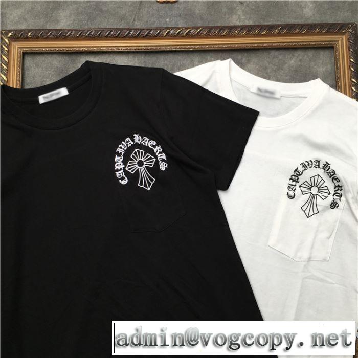2色可選 男女兼用 2019春夏の大注目トレンド 春夏のトレンドアイテム クロムハーツ CHROME HEARTS 半袖Tシャツ