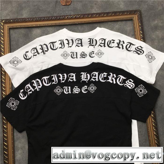2色可選 男女兼用 2019春夏の大注目トレンド 春夏のトレンドアイテム クロムハーツ CHROME HEARTS 半袖Tシャツ