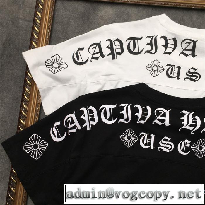 2色可選 男女兼用 2019春夏の大注目トレンド 春夏のトレンドアイテム クロムハーツ CHROME HEARTS 半袖Tシャツ