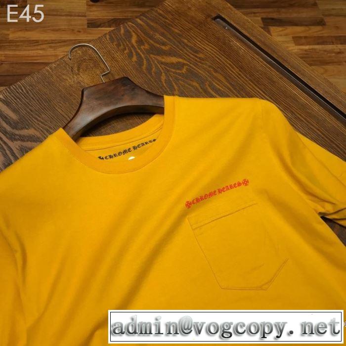2019年春夏シーズンの人気 最新のトレンドブランド人気的 クロムハーツ CHROME HEARTS 半袖Tシャツ 男女兼用