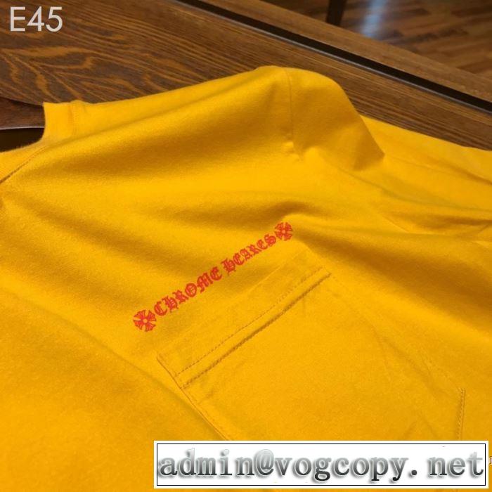 2019年春夏シーズンの人気 最新のトレンドブランド人気的 クロムハーツ CHROME HEARTS 半袖Tシャツ 男女兼用