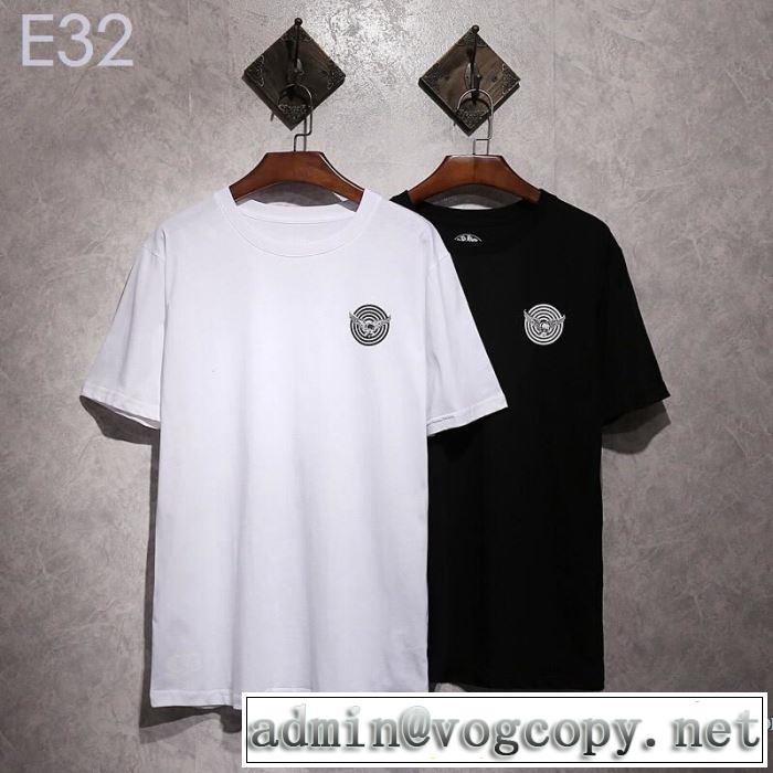 男女兼用 2色可選 クロムハーツ CHROME HEARTS 半袖Tシャツ 2019年夏の一押しファッションアイテム 夏らしい季節感