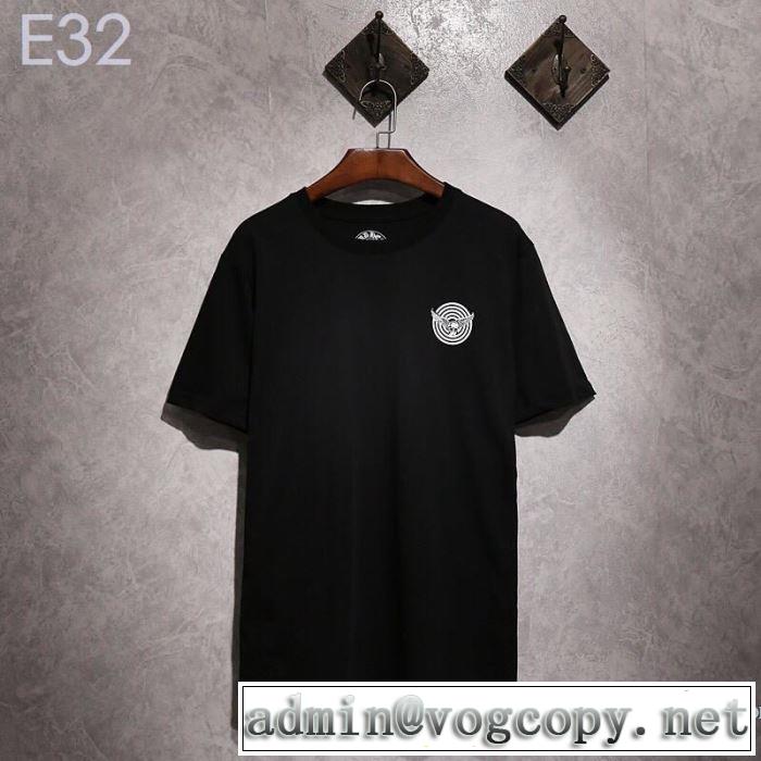 男女兼用 2色可選 クロムハーツ CHROME HEARTS 半袖Tシャツ 2019年夏の一押しファッションアイテム 夏らしい季節感