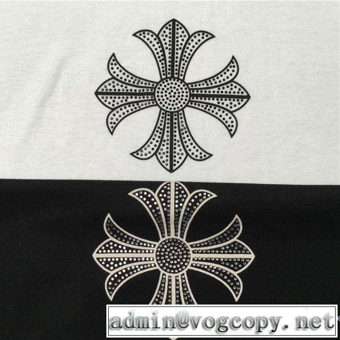 クロムハーツ CHROME HEARTS 半袖Tシャツ 2色可選 男女兼用 春夏らしい爽やかさ 2019春夏人気トレンドアイテム