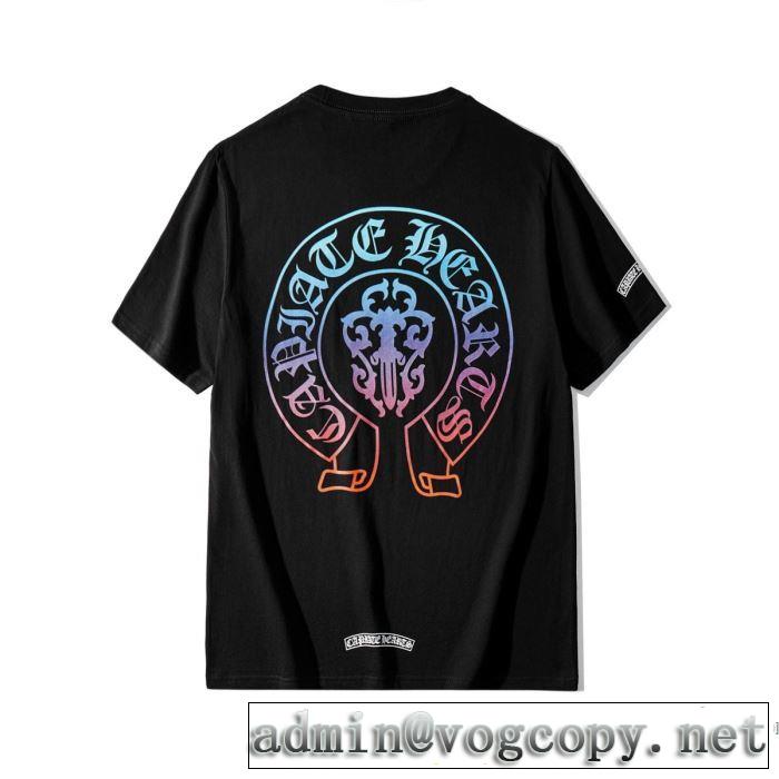 今シーズン人気のアイテム クロムハーツ CHROME HEARTS 半袖Tシャツ 2色可選  2019春夏も引き続き人気セール