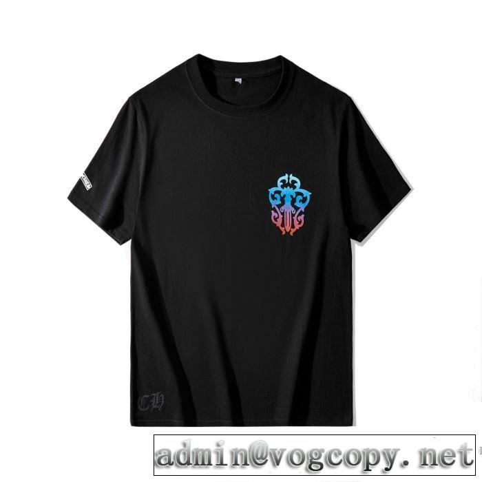 今シーズン人気のアイテム クロムハーツ CHROME HEARTS 半袖Tシャツ 2色可選  2019春夏も引き続き人気セール