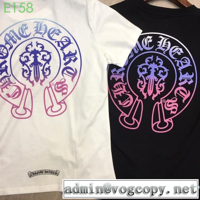 今シーズン人気のアイテム クロムハーツ CHROME HEARTS 半袖Tシャツ 2色可選  2019春夏も引き続き人気セール
