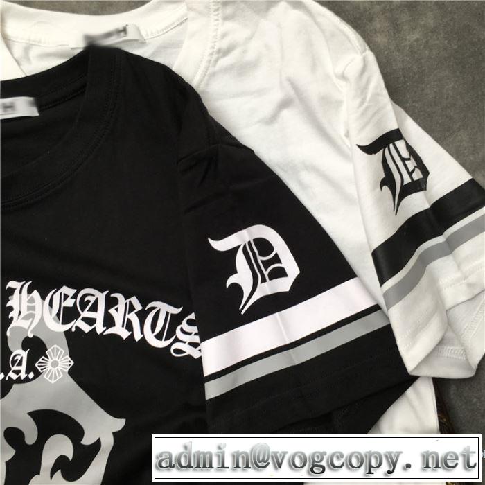 2色可選 男女兼用 クロムハーツ CHROME HEARTS 半袖Tシャツ  《2019年》今、注目のストリート この夏は注目新作